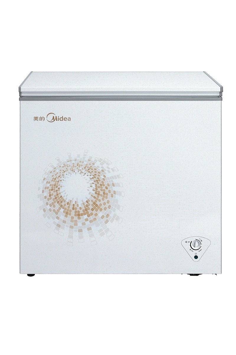 美的(Midea)BD/BC-155KMA 155升 冷冻冷藏 大冷冻力 卧式家用商用节能省电静音冰柜冷柜