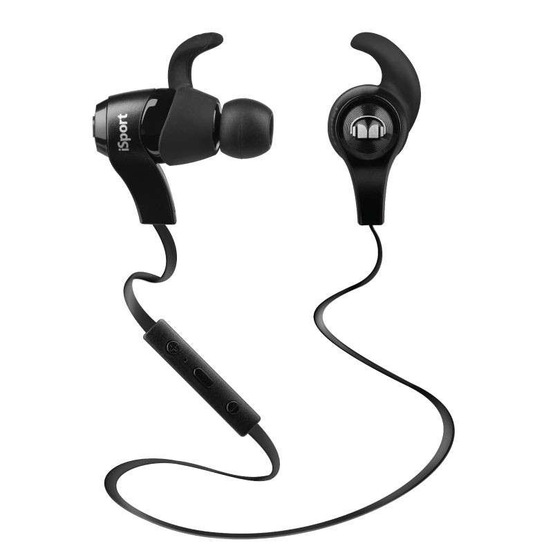 Monster 魔声 iSport Wireless 无线蓝牙运动耳机 (128660 黑色)