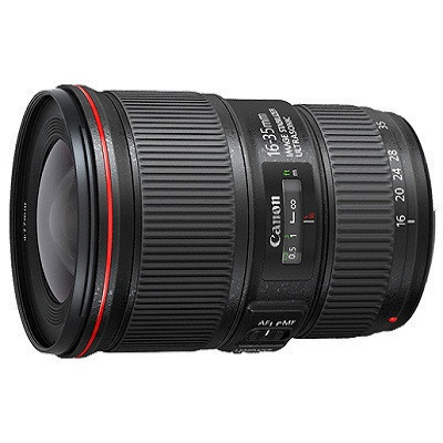佳能(Canon)EF 16-35mm f/4L IS USM 佳能卡口 77mm口径 红圈广角变焦镜头