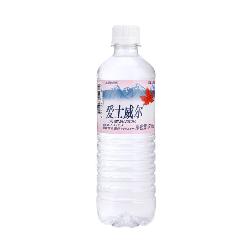 爱士威尔天然冰河水 500ML