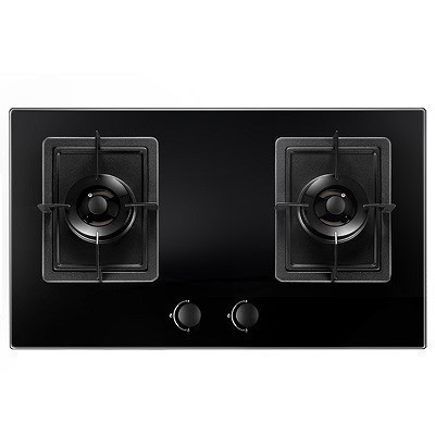 德意(DE&E)4.2kW大火力燃气灶JZT-715B(天然气)大面板台嵌两用灶具 钢化玻璃一级能效天然气灶