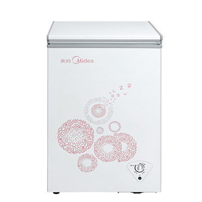 美的(Midea)96升 冷藏冷冻转换冰柜 迷你家用小冷柜 一级能效 顶开门小冰箱 BD/BC-96KM(E)