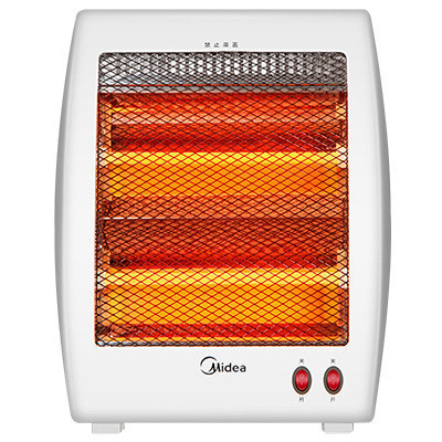 美的(Midea) NS8-13F 远红外 800W 黄管发热体 过热安全保护 倾倒断电 取暖器