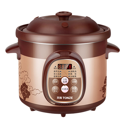 天际(TONZE)电炖锅 DGD30-30ZWD 3L/升 全自动 智能预约 家用 多功能 煮粥炖汤锅 养生慢炖煲