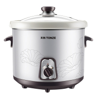 天际(TONZE)电炖锅DDG-W330N白瓷煲汤煮粥锅 文火锅 陶瓷bb煲 双重防溢