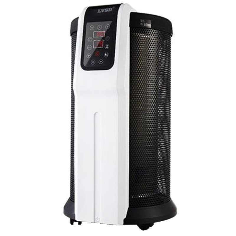 利维斯顿(ILVSD) 取暖器 OL20E 2000W 家用 电采暖 居浴防水省电 暖风机 立式静音电暖器 白色