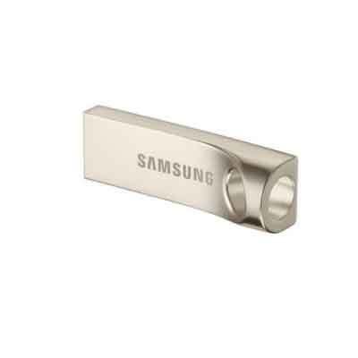 三星(SAMSUNG)BAR系列 32GB 金属外壳五防 USB3.0 高速U盘 高速闪存盘 银色