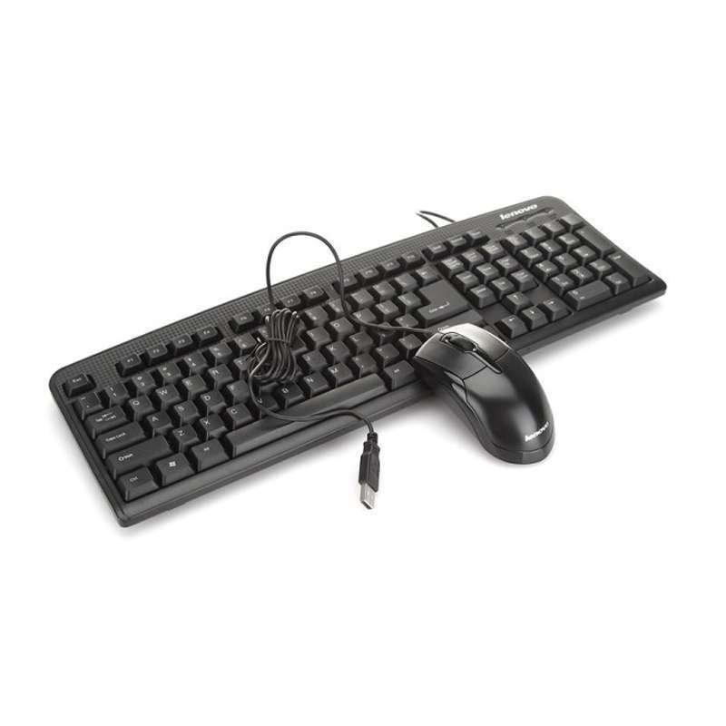 联想(Lenovo)KM4800键鼠套装 黑色