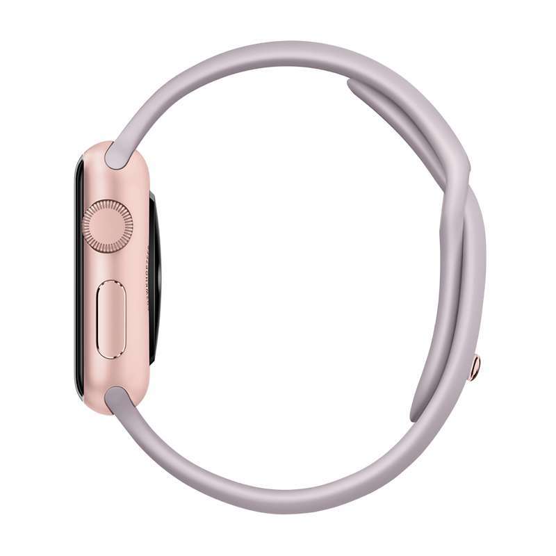 Apple Watch Sport 苹果智能手表 38毫米玫瑰金色铝金属表壳 薰衣草紫色运动型表带
