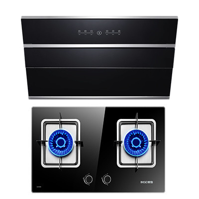 樱雪(INSE) 19立方劲吸 高配款 侧吸式烟灶套餐H1512(B)W+Q1407(B)W(天然气12T)