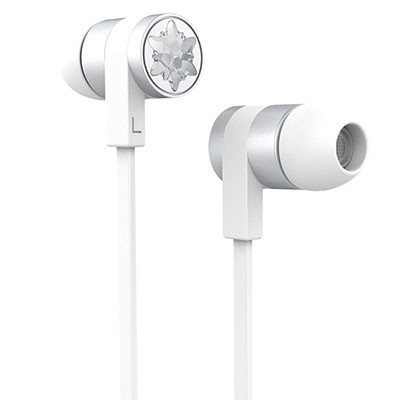 OOPS晶饰耳机(银白)