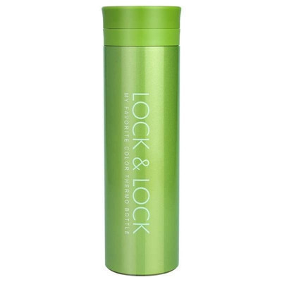 乐扣乐扣(LOCK&LOCK)LHC9016G(Green)水杯便携情侣杯 茶隔马克保温保冷杯350ml