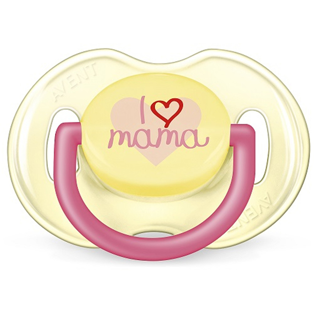 飞利浦 AVENT 新安怡时尚安抚奶嘴(0-6个月) 对装 SCF172/50 英国原装进口