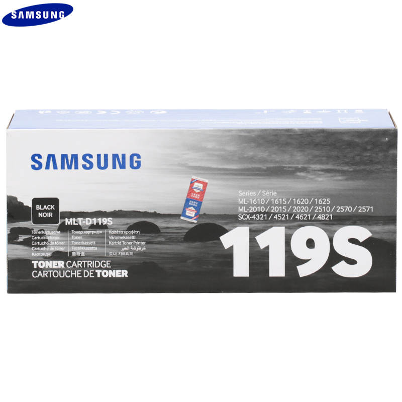 三星(SAMSUNG) MLT-D119S 原装黑色硒鼓适用SCX-4321/4521F/4521HF/ML-2510