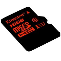 金士顿 16GB UHS-I U3 Class10 TF高速存储卡(读90Mb/s 写80Mb/s)
