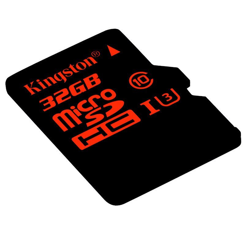 金士顿Kingston32G UHS-I U3 Class10(读100写70)TF卡(MircoSD)存储卡(中国红)