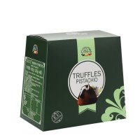 德菲丝 松露形代可可脂巧克力 KR800T开心果仁型 800g/盒