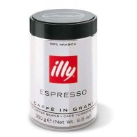 意大利进口 illy意利浓缩(深度烘焙)咖啡豆250g