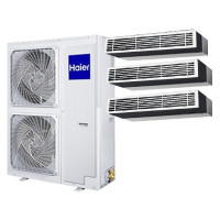 海尔（Haier）RFC125MXSAVA(G) 两室一厅80~110㎡ 家用中央空调一拖三多联机