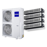 海尔(Haier)RFC140MXSAVA(G) 三室一厅90~120㎡ 家用中央空调一拖四多联机