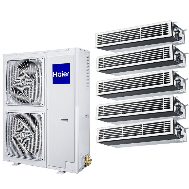海尔(Haier)RFC160MXSAVA(G) 四室一厅100~140㎡ 家用中央空调一拖五多联机