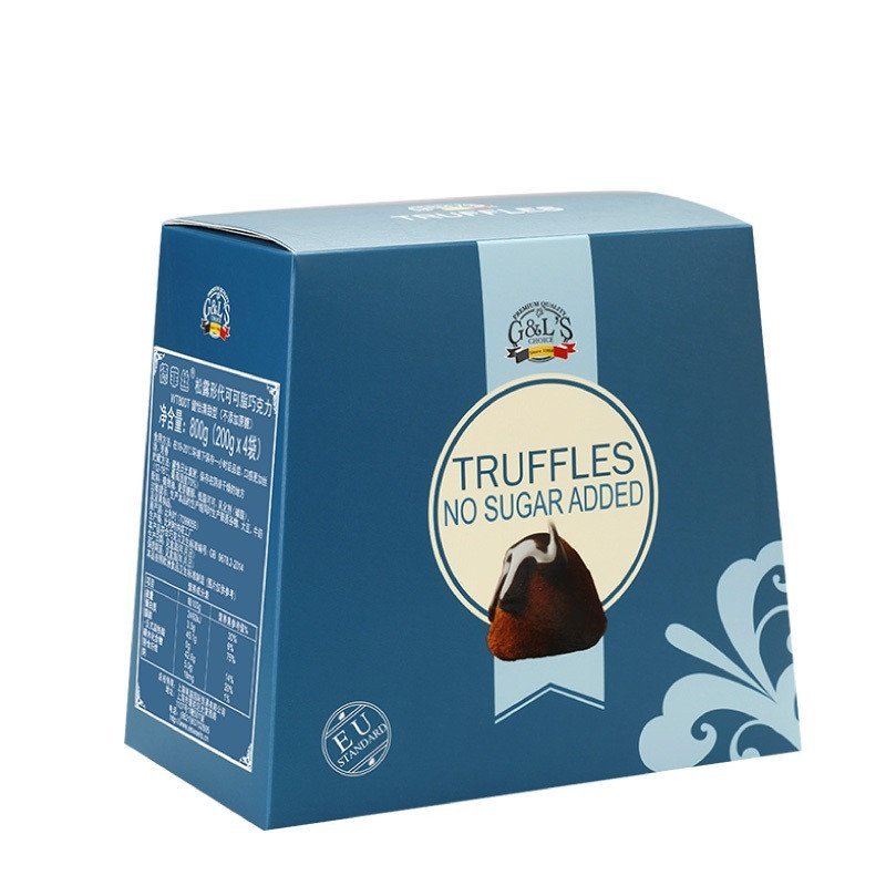 德菲丝 松露形代可可脂巧克力 WT800T健怡清甜型 800g/盒