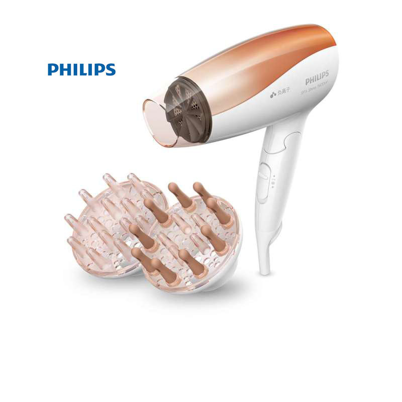 飞利浦(Philips)电吹风机BHC117/05大功率SPA负离子可折叠家用吹风筒