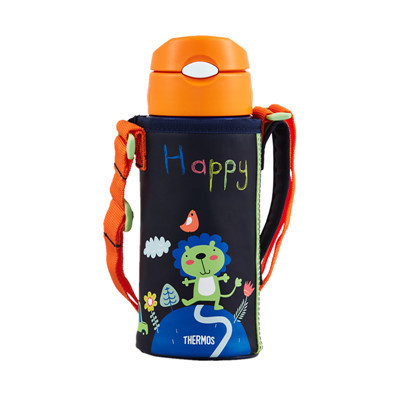 膳魔师THERMOS lion系列高真空儿童保温壶 FFG-603L BL