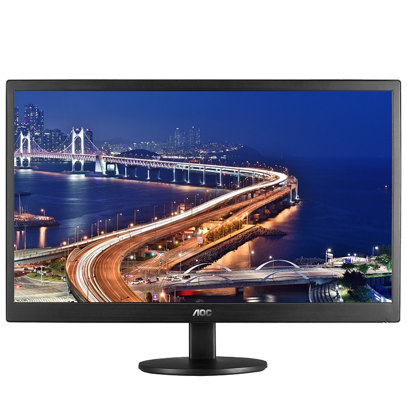 AOC E2070SWN 19.5英寸全高清可壁挂 商务办公LED背光节能电脑显示器