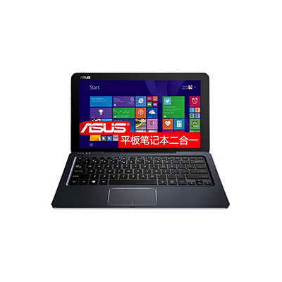 华硕(ASUS)T3CHI 12.5英寸触控二合一轻薄笔记本电脑(酷睿M-5Y71 8G 256G 高清屏 蓝黑)