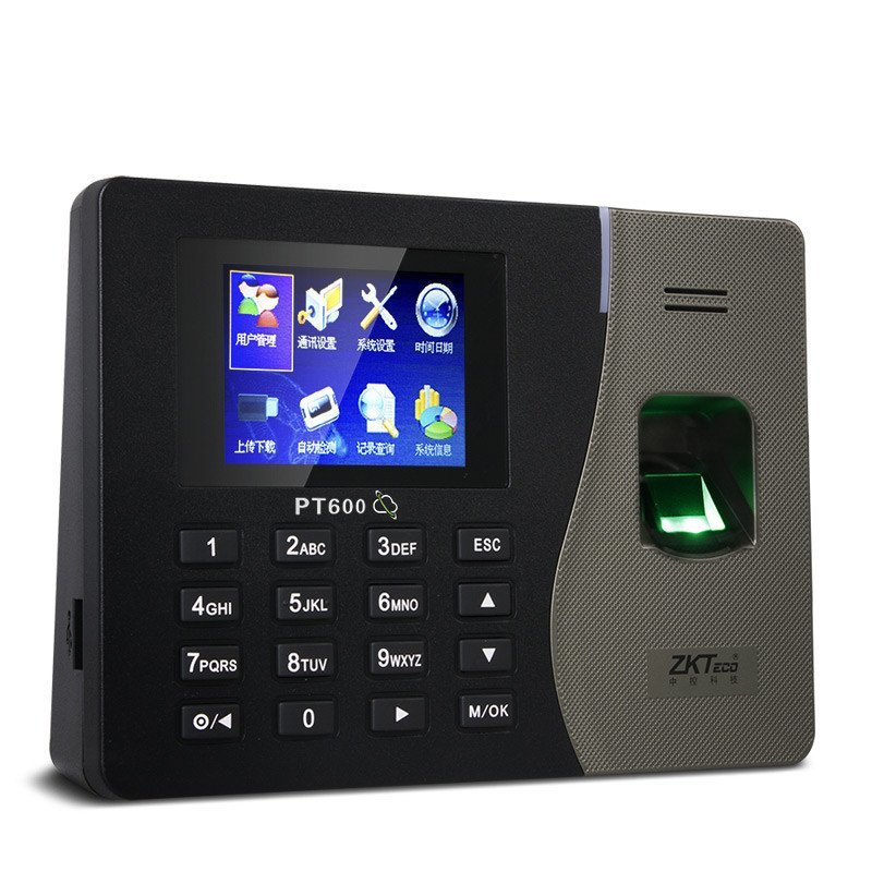 ZKTeco/熵基科技PT600云智考勤 异地考勤联网 指纹式考勤机 打卡机 签到机