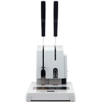 得力3886财务凭证装订机(白)