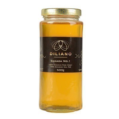 帝丽爱诺(DILIANO)四叶草蜂蜜 500g 单瓶装 加拿大进口蜂蜜冲调