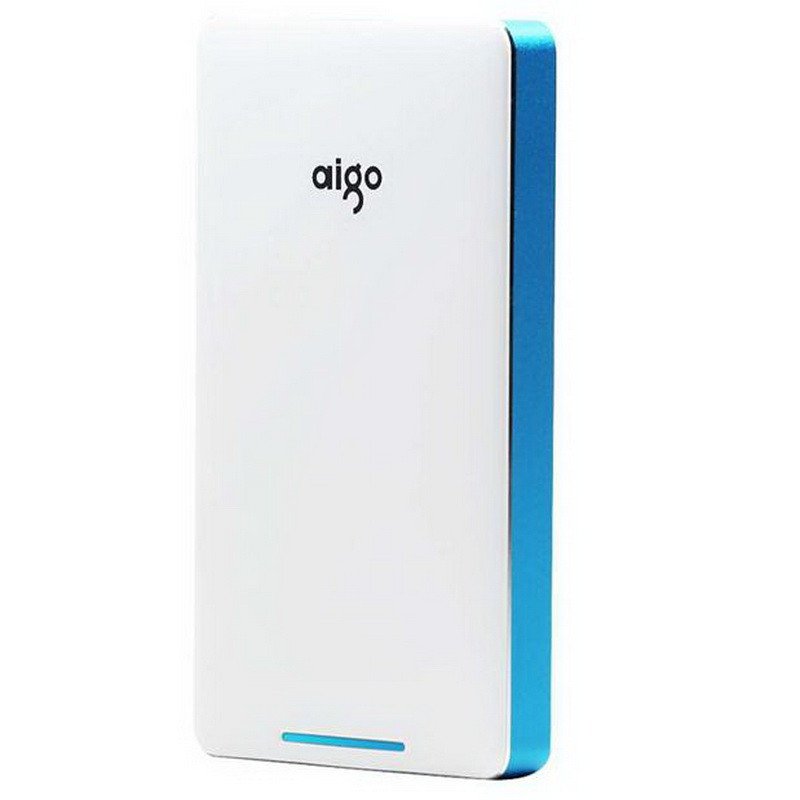 AIGO移动电源 ac100蓝10000mAh