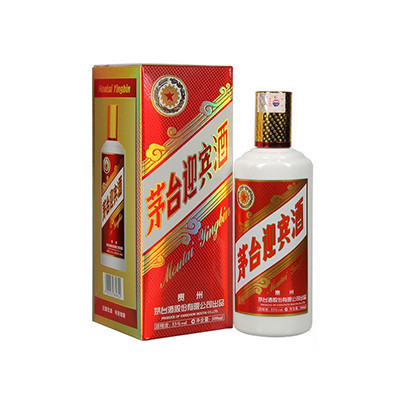 53度茅台迎宾酒(2013款包装)500ml酱香型礼盒装白酒