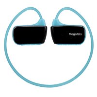 麦格菲斯(Megafeis)E350Plus 防水游泳mp3 运动型蓝牙耳机 蓝黑 16G