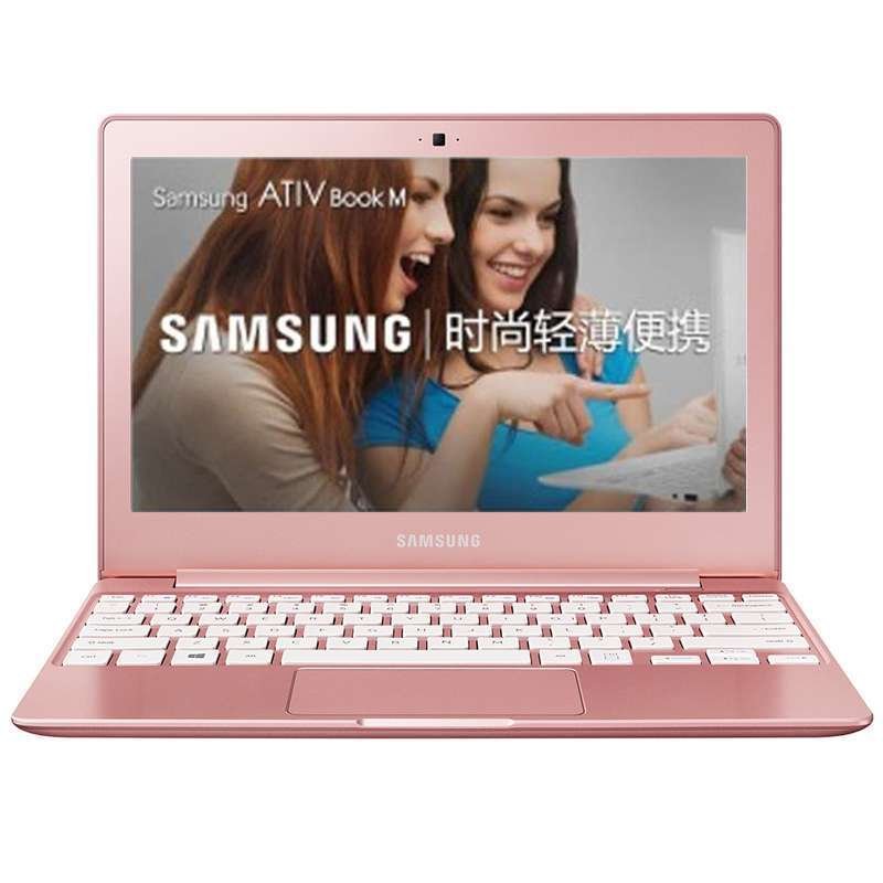 三星（SAMSUNG）NP110S1K-K02 11.6英寸笔记本（N3050 4G 128G固态 全高清屏 ）优雅粉