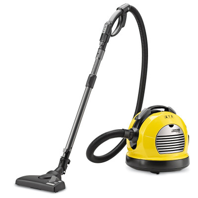 德国凯驰(KARCHER) 卧式吸尘器VC6300家用真空干式强力HEPA除尘机原装进口织物类尘袋'1600'W