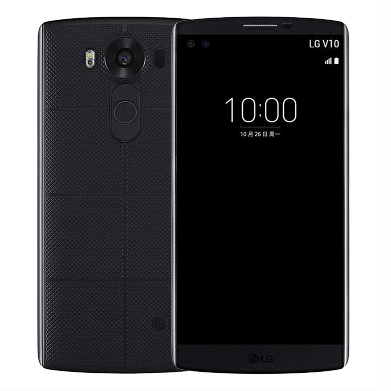 LG V10(H968)星际黑 国际版 移动联通双4G手机 双卡双待