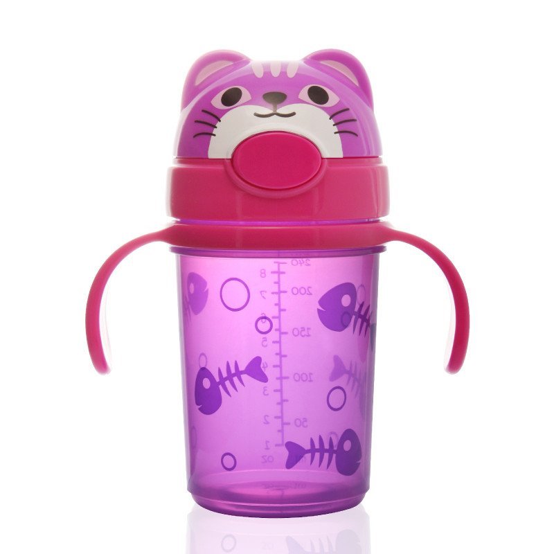 优优马骝(Yo Yo Monkey) 动物弹跳杯 MS122 学饮款 240ml 黄色