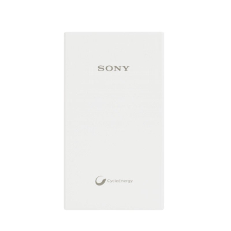 索尼(SONY)CP-V10A (白色) 10000毫安 轻薄 聚合物锂电池手机通用充电宝