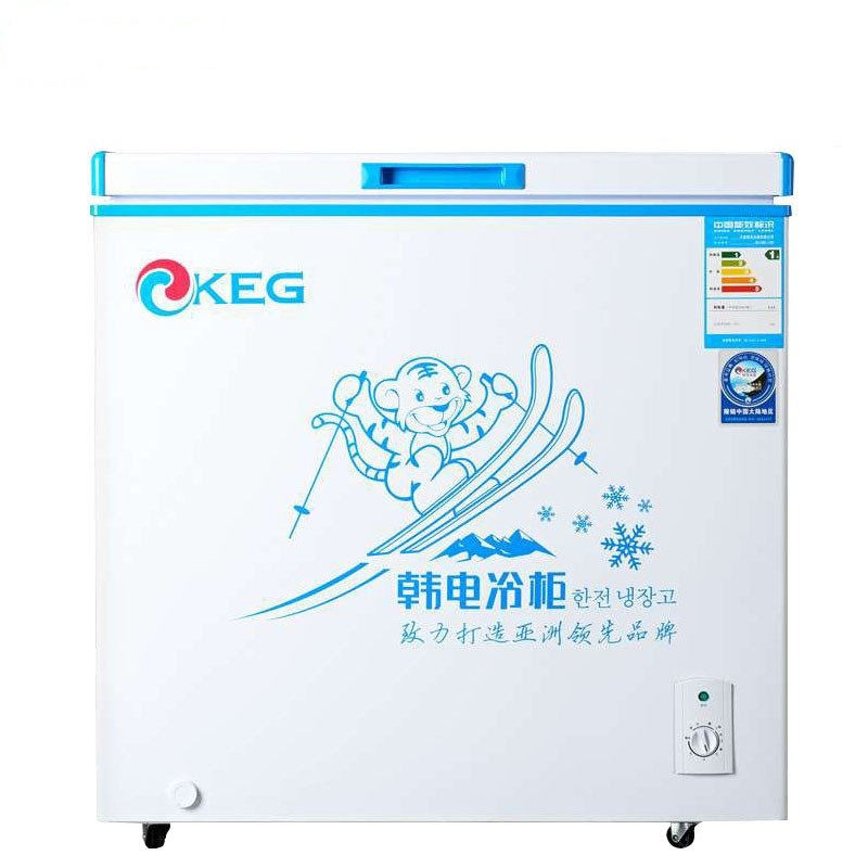 韩电(KEG)BC/BD-208TM 208升卧式冷柜 冷藏冷冻转换变温柜 家商两用 静音节能