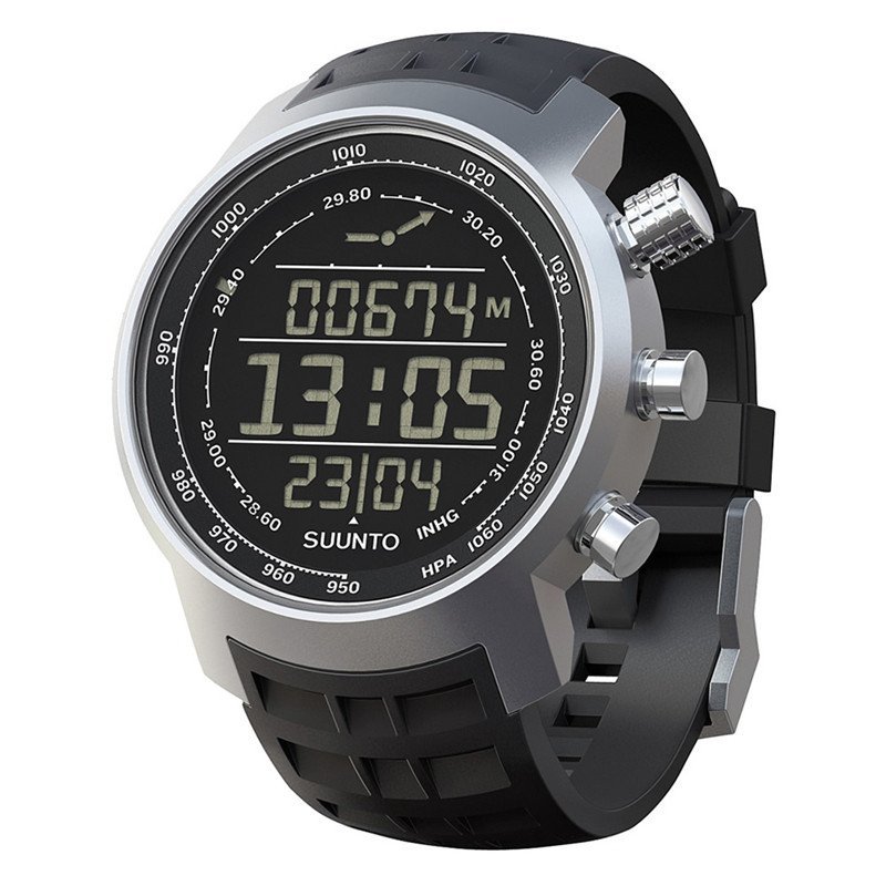 颂拓(SUUNTO)手表 ELEMENTUM 元素山雄户外运动石英男表橡胶表带SS014522000