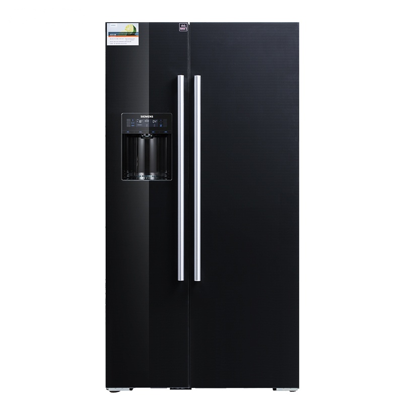 西门子对开门冰箱KA92DS5ETI 并联双循环 家居互联 节能无霜设计 控湿保鲜技术 545升 (黑色)