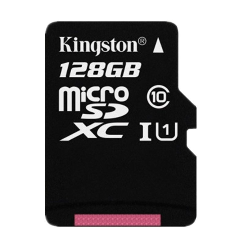 金士顿(Kingston) 128GB手机内存卡(CLASS 10)TF存储卡 Class10,UHS-I