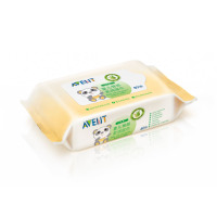 飞利浦 AVENT 新安怡新生宝宝臀部柔润湿巾80片 SCF986/12