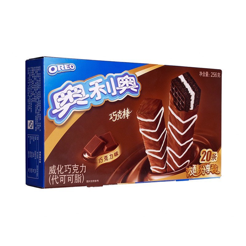 【苏宁易购超市】亿滋 奥利奥巧克棒巧克力味（20+5）分享装办公室休闲零食饼干