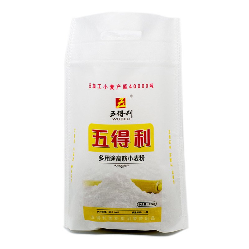 [苏宁易购超市]五得利多用途高筋小麦粉高筋粉2.5kg