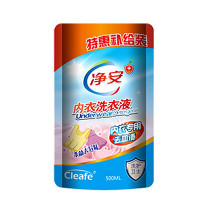 净安(cleafe) 内衣洗衣液补给装500ml/袋