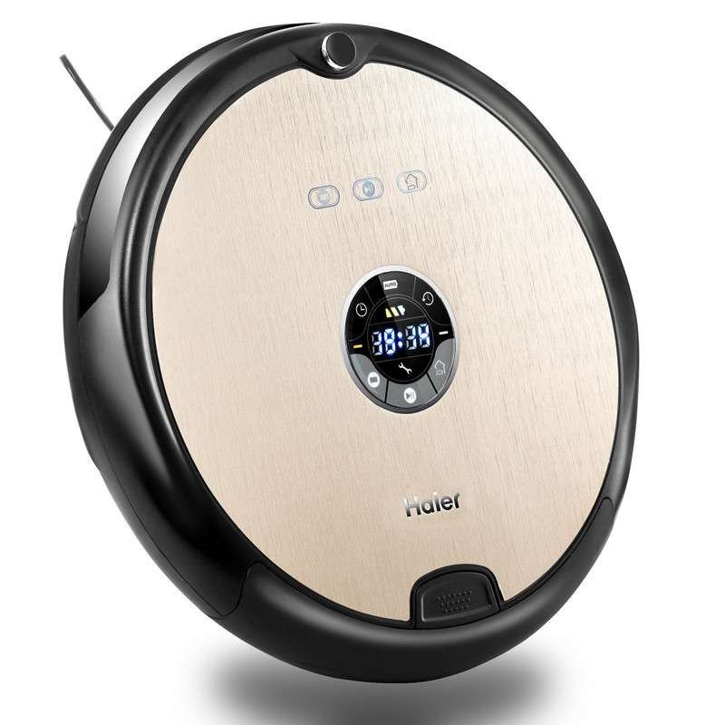 海尔蜂鸟 Haier F300G(金色)全自动充电家用清扫智能扫地机器人吸尘器